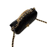 Chanel 23B Mini Flap Bag with Two-Tone Handle